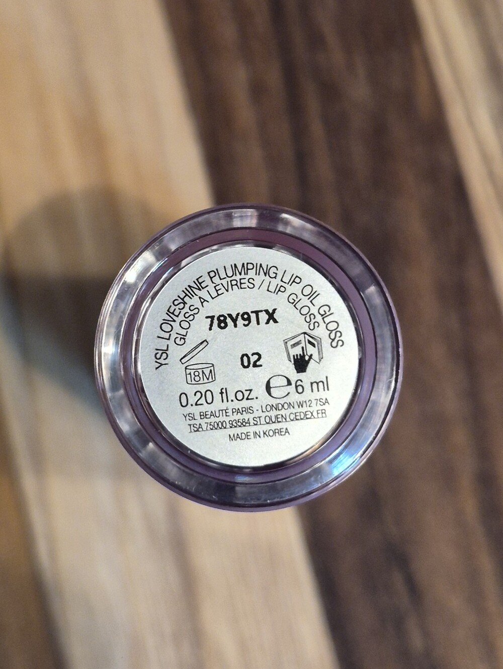 Yves Saint Laurent Love Shine Plumping Lip Gloss: Lucky Moonstone, Sealed, NWOB - Picture 10 of 10